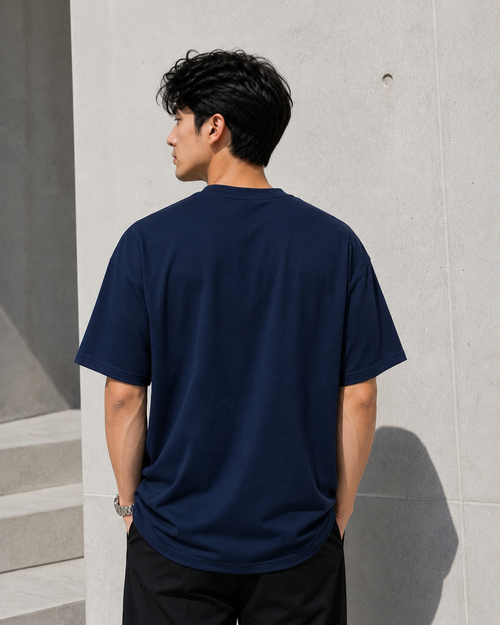Oversized Navy Blue T-shirt