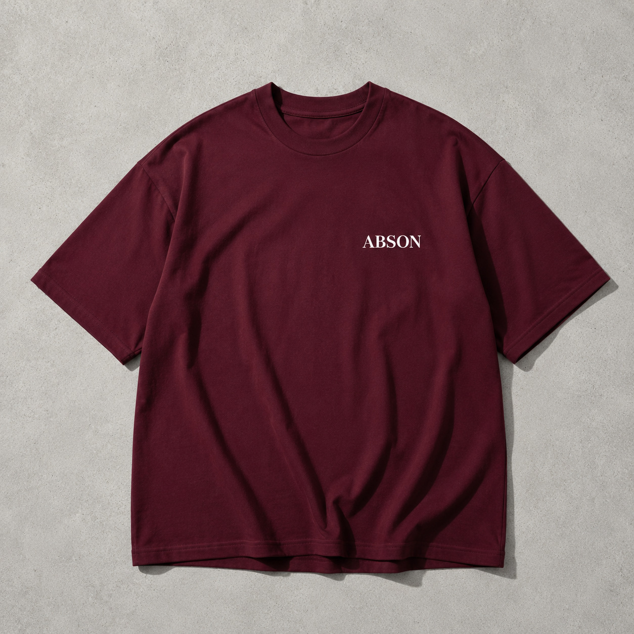 Oversized Maroon T-shirt